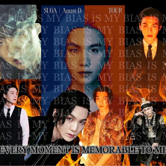 Custom 20oz Agust D BTS BIAS Tumbler - Picture 3 of 3